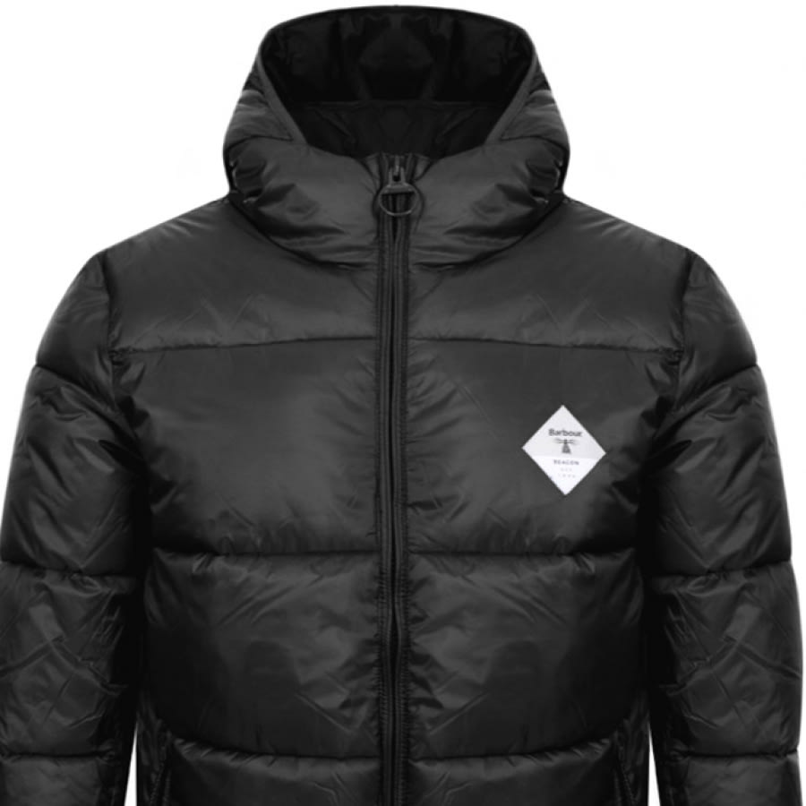 Alternative Image for ProductBarbour Beacon Ross Quilted Jacket Black2